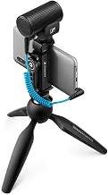 Sennheiser MKE 200 + kit mobile, microphone directionnel pour caméra avec pince pour smartphone et mini trépied Manfrotto PIXI, 509256 - Image 1