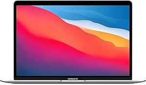 2020 Apple MacBook Air with Apple M1 Chip (13-inch, 8GB RAM, 256GB SSD) (AZERTY French) Silver (Refurbished) - Image 1