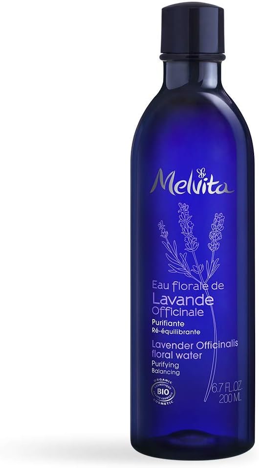 Melvita – Bio-Lavendelblütenwasser – Klärendes und ausgleichendes Hauttonikum – Ohne Parfüm – 99% natürlich – Bio-zertifiziert – Vegan – Flasche 200 ml - Image 1