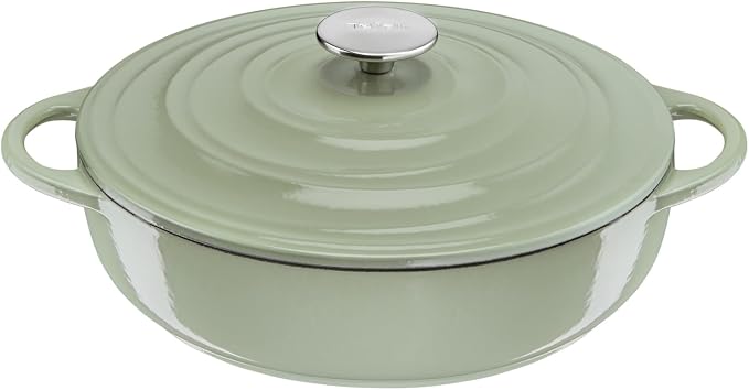 Tefal Lov E25872 28 cm Sauté Pan with 2 Handles Green - Image 1