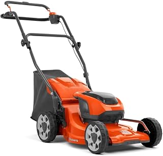 LC 137i Cordless Lawnmower - Compact & lightweight, ideal for small gardens - Ergonomic handle, easy to fold and manoeuvre - Image 1