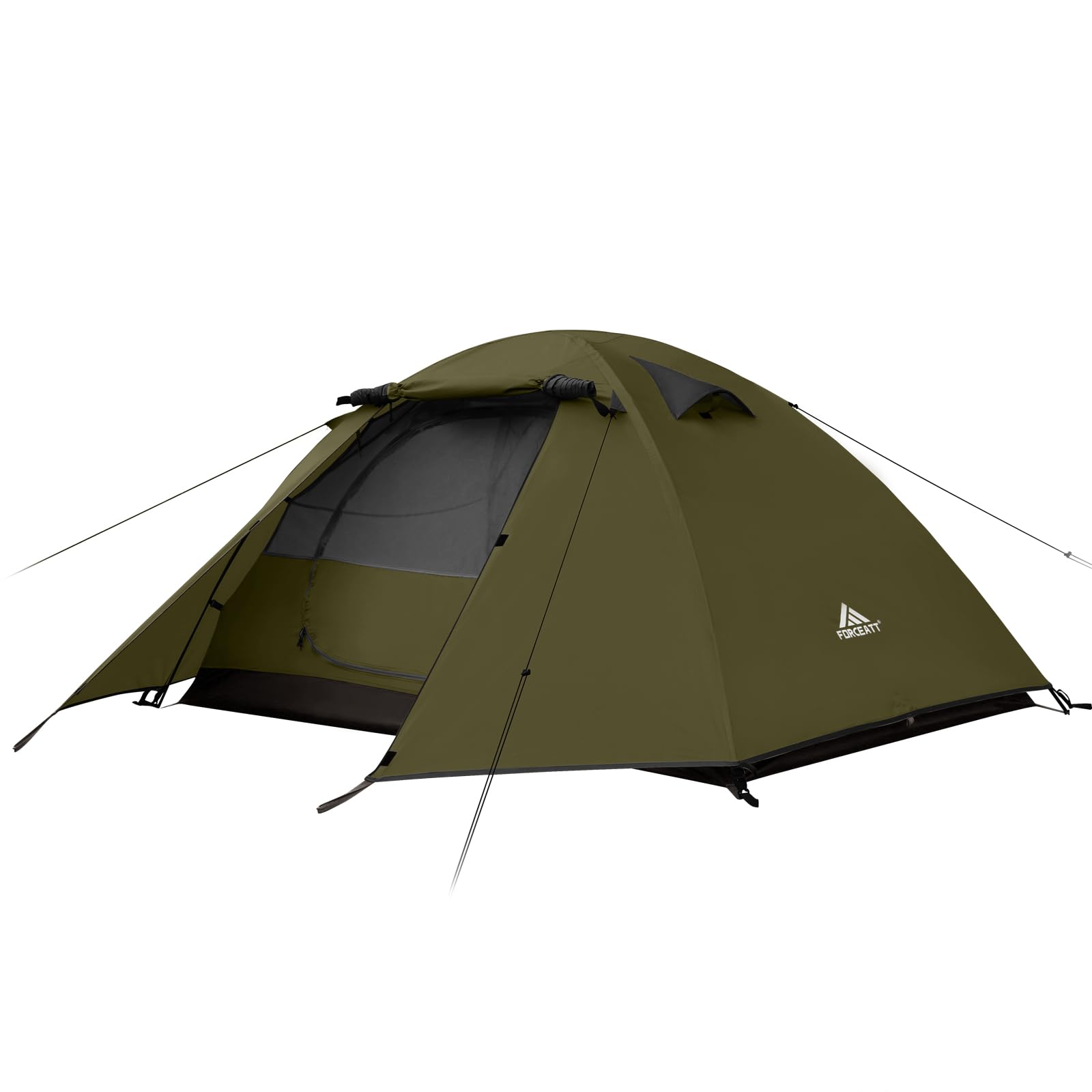 Forceatt 2-4 Person Camping Tent, 4 Season Waterproof Anti UV, Ultra Light Easy Double Layer Dome Tent for Picnic, Hiking, Trekking, Camping - Image 1