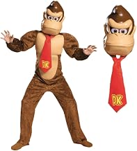 Nintendo Super Mario Donkey Kong Gamin De Luxe Déguisement de Caractère du Jeu Vidéo Tenue Pour Garçon - Grand - Image 1