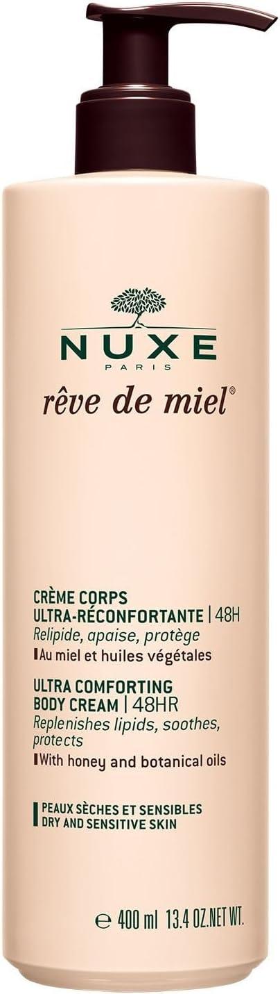 NUXE – Repairing Body Care for Sensitive Skin, Rich Texture with Soothing Honey (400mL) - Sold by Unit - Image 1