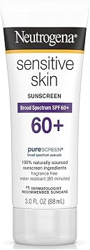 2 x Neutrogena Sensitive Skin Sunb Lock Face Lotion SPF 60 (Sun Protection for Sensitive Skin) in USA - Image 1