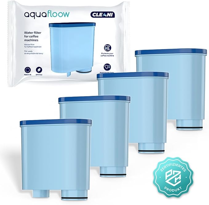 Aquafloow 6 x Replacement Water Filters Compatible with Philips AquaClean CA6903/10 CA6903/22 CA6903/22 CA6903, Reduces Limescale Content in Water - Image 1