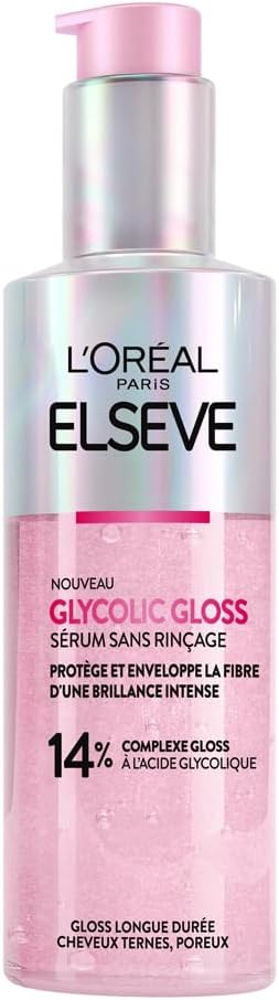 L'Oréal Paris - Leave-In Serum for Dull Hair - In Lack of Shine - Glycolic Acid - Hair Care Protocol - Elseve Glycolic Gloss - 150 ml - Image 1