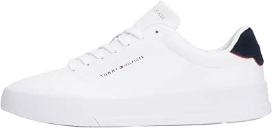 Tommy Hilfiger Leather Flat Sneakers - Image 1