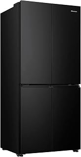 Hisense PureFlat RQ5P470SAFD Réfrigérateur congélateur américain anti-gel Noir 79 cm - Image 1