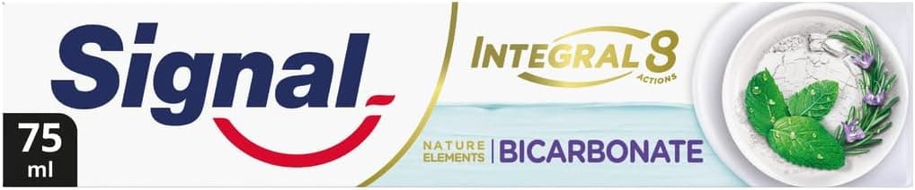 Signal Integral 8 Dentifrice Nature Elements Bicarbonate 75ml