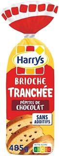 Harry's Délice du Matin : Brioche à la pépite de chocolat 485g - Sans Additifs Petit-Déjeuner Gourmand et Sain Accueil chaleureux d'une brio - Le Lot De 3 - Image 1