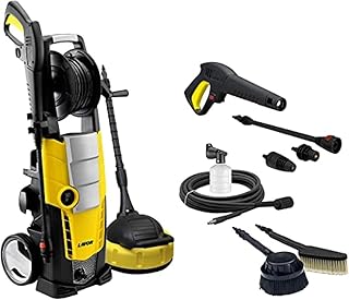 Lavor Galaxy 160 Cold Water Pressure Washer with Reel, Deus Brushes and Floor Washer, Pressure 160 Bar Max, Flow Rate 510 l/h Max - Image 1