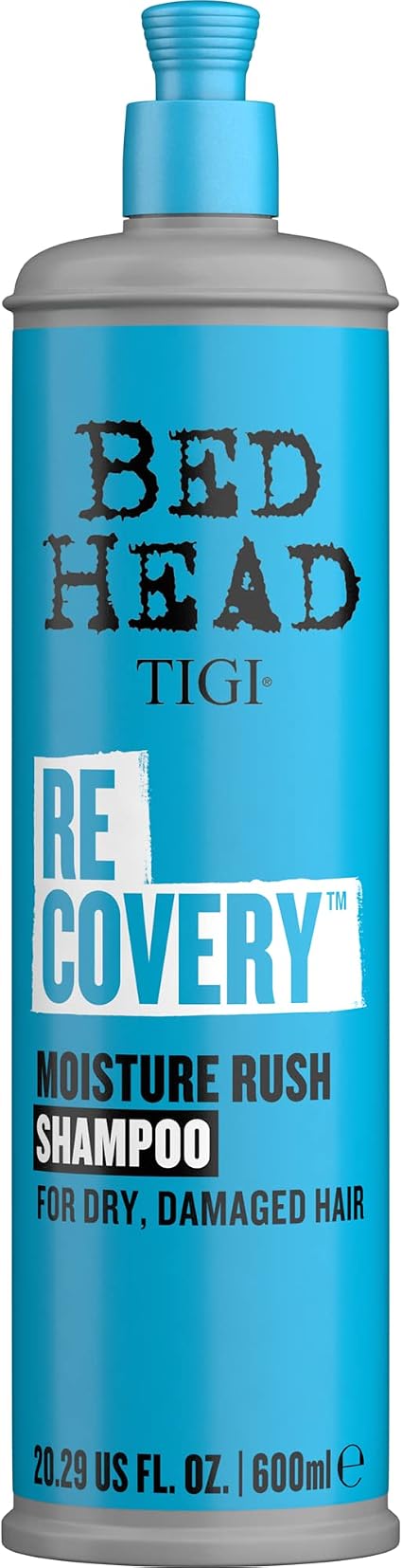 Bed Head by TIGI, Moisturizing Shampoo for Dry and Damaged Hair 600ml - Image 1