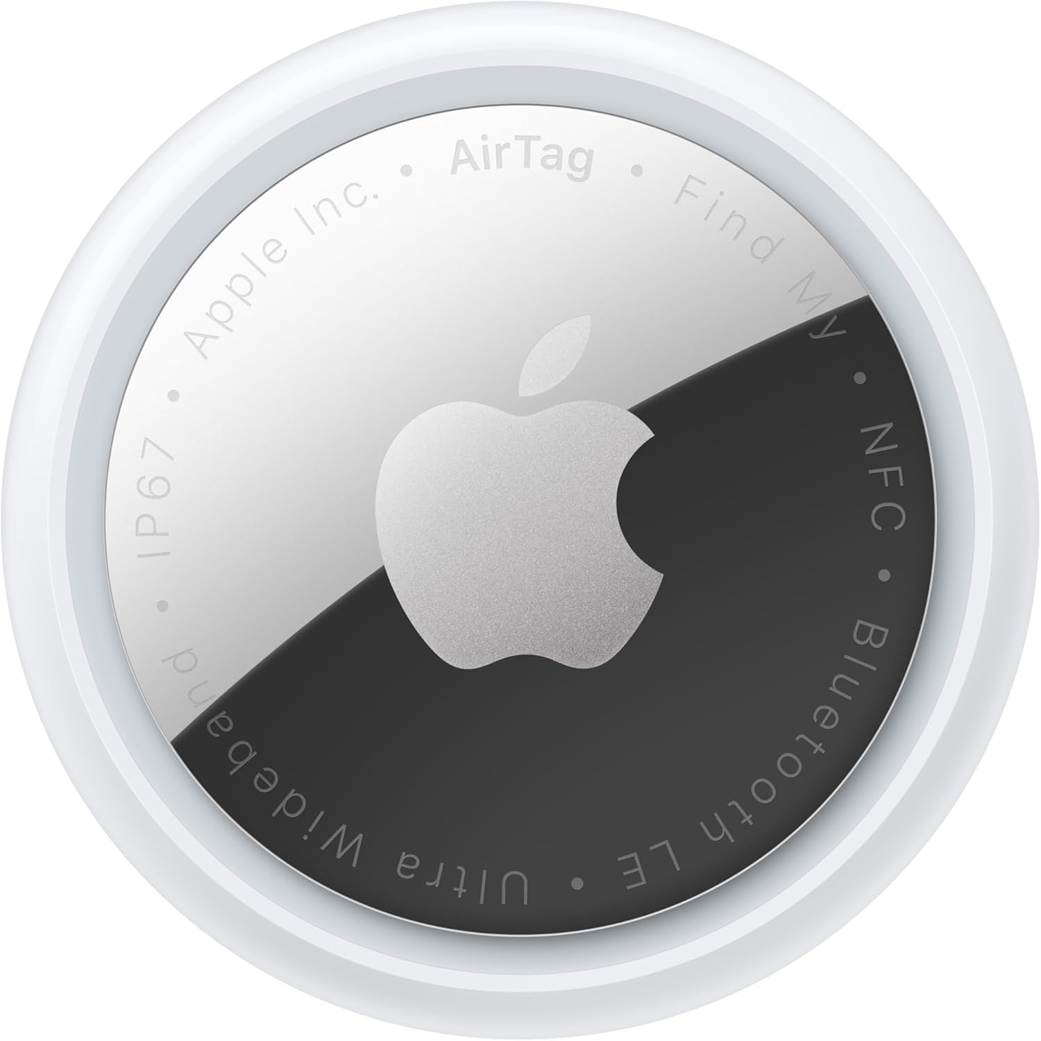 Apple AirTag (1st Gen) Locate Your Keychain, Wallet, Suitcase, Bag Water Resistant Replaceable Battery Compatible with iPhone or iPad - Image 1