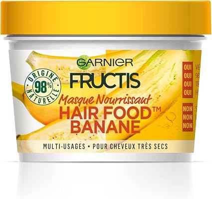 Garnier Fructis Multi-Use Banana Nourishing Mask for Very Dry Hair - 390 ml - Image 1