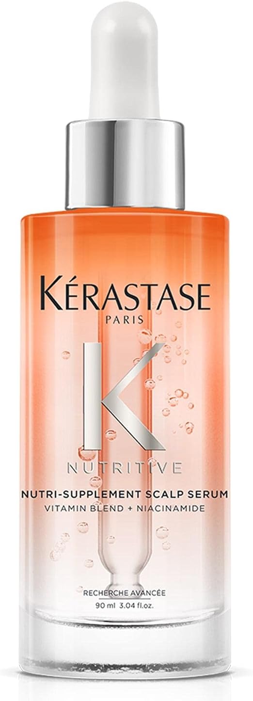 KÉRASTASE Nutritive - Intense Comfort Nutrient Serum - Moisturizing Serum for Dry Scalp - Provides Essential Nutrients - Niacinamide & Glycerin - +23% Immediate Hydration* - 90 ml - Image 1