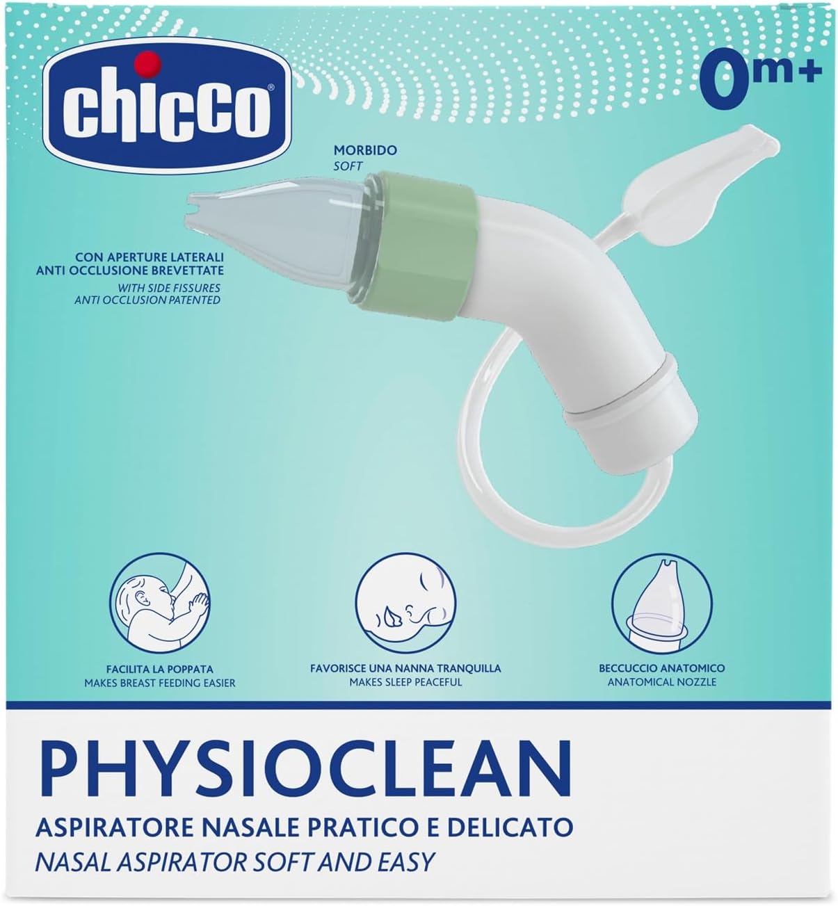 Chicco Physioclean Soft and Easy Nasal Vacuum Cleaner - Image 1