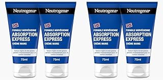 Neutrogena – Crème Mains Absorption Express Formule Norvégienne (lot de 4 tubes de 75 ml) – Crème hydratante non grasse à absorption rapide – Crème pour les mains avec pénétration instantanée - Image 1