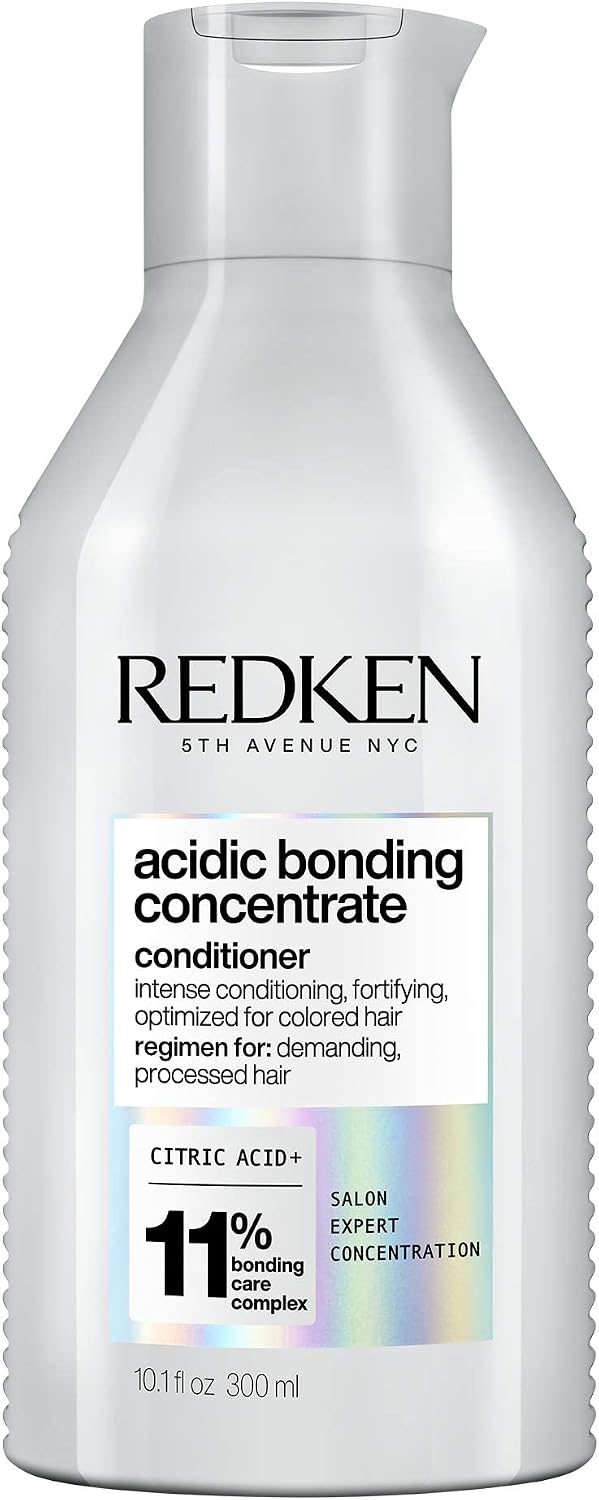REDKEN - Après-Shampoing Réparation Profonde pour Cheveux Très Abîmés & Secs - Transformation Capillaire Immédiate - Complexe de Soin Bonding À L’Acide Citrique - Acidic Bonding Concentrate - 300ml - Image 1