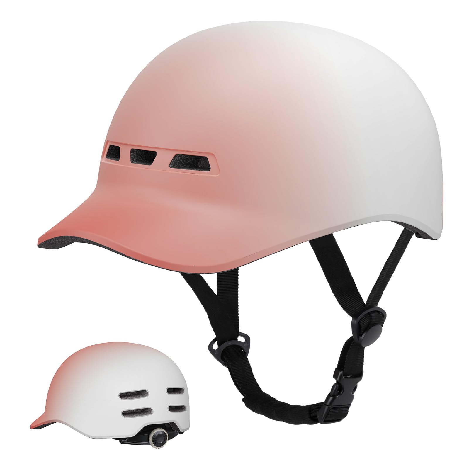 KINGLEAD Urban Commuter Casque de vélo élégant pour Homme et Femme pour Cyclisme, Trekking, Ville, Scooter réglable 57-62 cm - Image 1