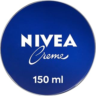 NIVEA Crème visage, corps & mains (1 x 150 ml), crème hydratante à la texture onctueuse enrichie en Eucerit, soin hydratant multiusage pour toute la famille - Image 1