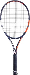 Babolat, Tennis Racket Boost Drive Model Lightweight Graphite Frame Large Sieve Stringing Plan 16x19 for Casual Players Wishing to Progress Easily - Image 1