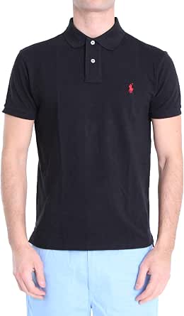Ralph Lauren Men's Polo Shirt, Black, L - Image 1