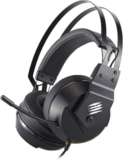 FREQ 2 PC Gaming Headset with Mic Compatible with PS5, PS4, Xbox Series, Nintendo Switch - 40mm Speaker - Wired Gamer Headset with Omnidirectional Retractable Microphone and Remote Control - Image 1