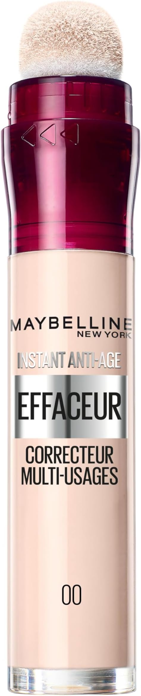 Maybelline New York - Concealer/Fluid Corrector - Instant Anti-Age Eraser - Shade : Ivory (00) - 5 ml - Image 1