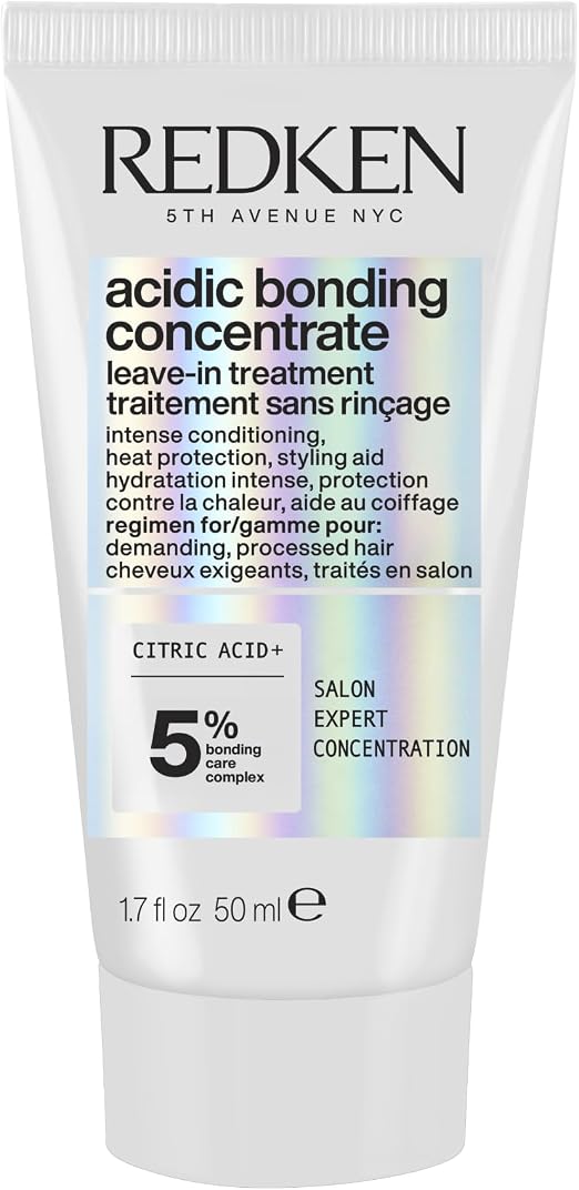 REDKEN - Repair & Thermo-Protective Leave-In Treatment for Damaged to Very Damaged Hair - Immediate Hair Transformation - Citric Acid Bonding Treatment - Acidic Bonding Concentrate - Image 1