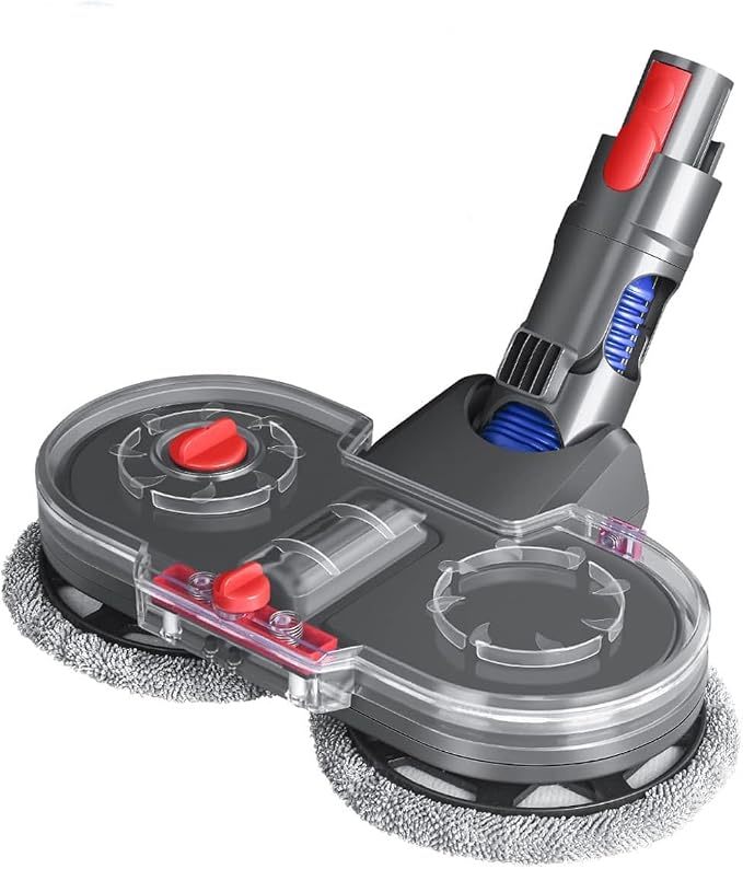 GDE - Vacuum Cleaner Brush for Dyson V7 V8 V10 V11 V15 with Removable Water Tank and 2 Washable Mops - Image 1