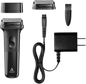 Andis 562711 inFORM Titanium Foil Shaver Kit, Long Life Lithium-Ion Battery, Soft Shave w/Cordless Rechargeable, Black - Image 1