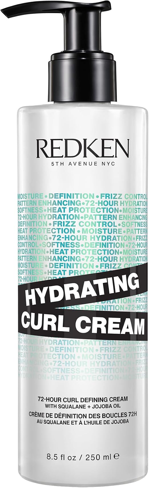 REDKEN - Hybrid Curl Stylers Curly Hair Cream - Hydrates & Defines Curls - Jojoba & Squalane Oil - Curly, Kinky or Curly Hair - 200ml - Image 1