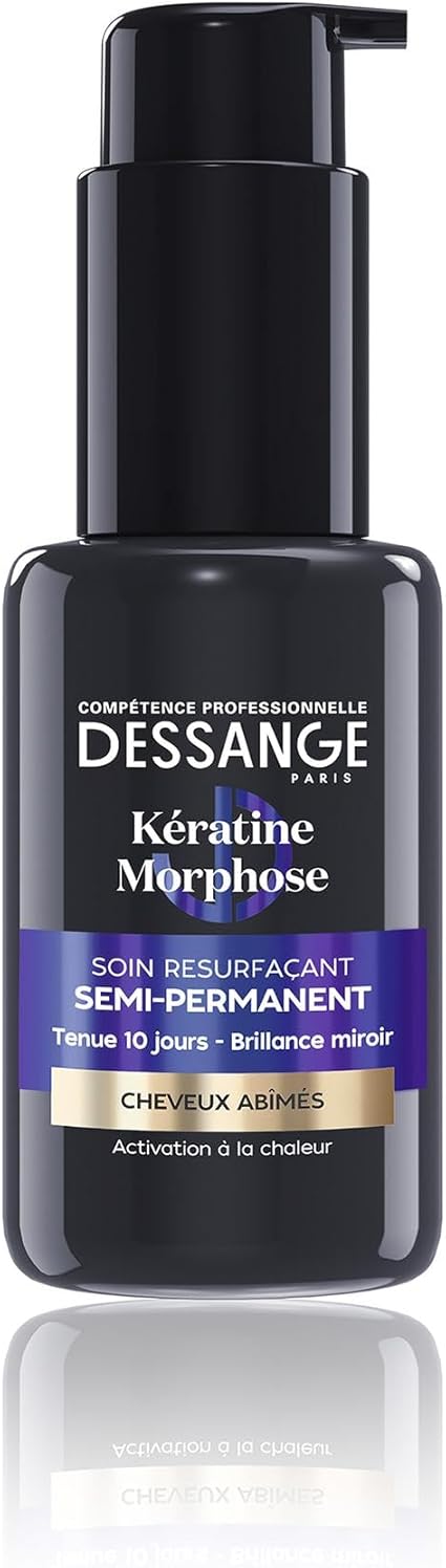 DESSANGE - Morphose Semi-Permanent Keratin Resurfacing Leave-In Hair Care - Seals & Waterproofs Hair Fiber - Damaged Hair - 50 ml - Image 1