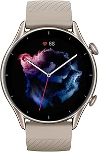 Amazfit GTR 3, 46 mm, Smart Watch with Alexa, 1.39 inch AMOLED, 21 Day Battery Life, SpO2, 150+ Sports Modes, GPS, 5 ATM Waterproof Sport Smartwatch (Grey) - Image 1