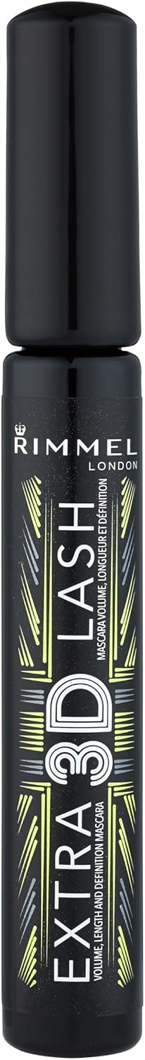 Rimmel - Mascara Extra 3D Lash - Volume, Longueur et Définition - 003 Extreme Black - 8ml - Image 1