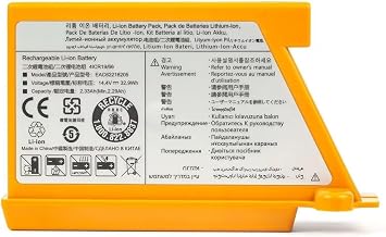 Batterie de rechange Li-Ion 3 000 mAh, 14,4 V, compatible avec robot aspirateur LG VR6260LVM VR6540LV R76CIM VR5940L VR6540VL - Image 1