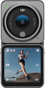 DJI Action 2 Dual Screen Bundle (32GB) - 4K Action Camera with Battery Extension Module, Magnetic Hooks, Stabilization - Image 1