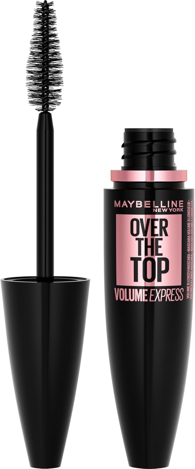 Maybelline New York Volum' Express Over The Top Mascara Longueur Noir - Image 1