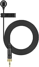 Sennheiser ME 4, micro-cravate cardioïde à condensateur professionnel à excellente intelligibilité de la parole pour les diffusions et les présentations - Antracite (508936) - Image 1