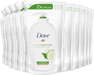 DOVE Nettoyant crémeux Concombre & Thé Vert Recharge 10x500 ml Lot de 6 - Image 1