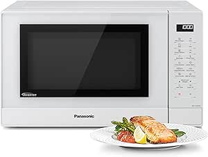 Panasonic NN-GT45KWSUG Microwave Grill and Glass Turntable, 31L, 1000W, Inverter Technology, 24 Auto Programs, Defrosting, 7 Power Levels, Timer, LED Display, White - Image 1