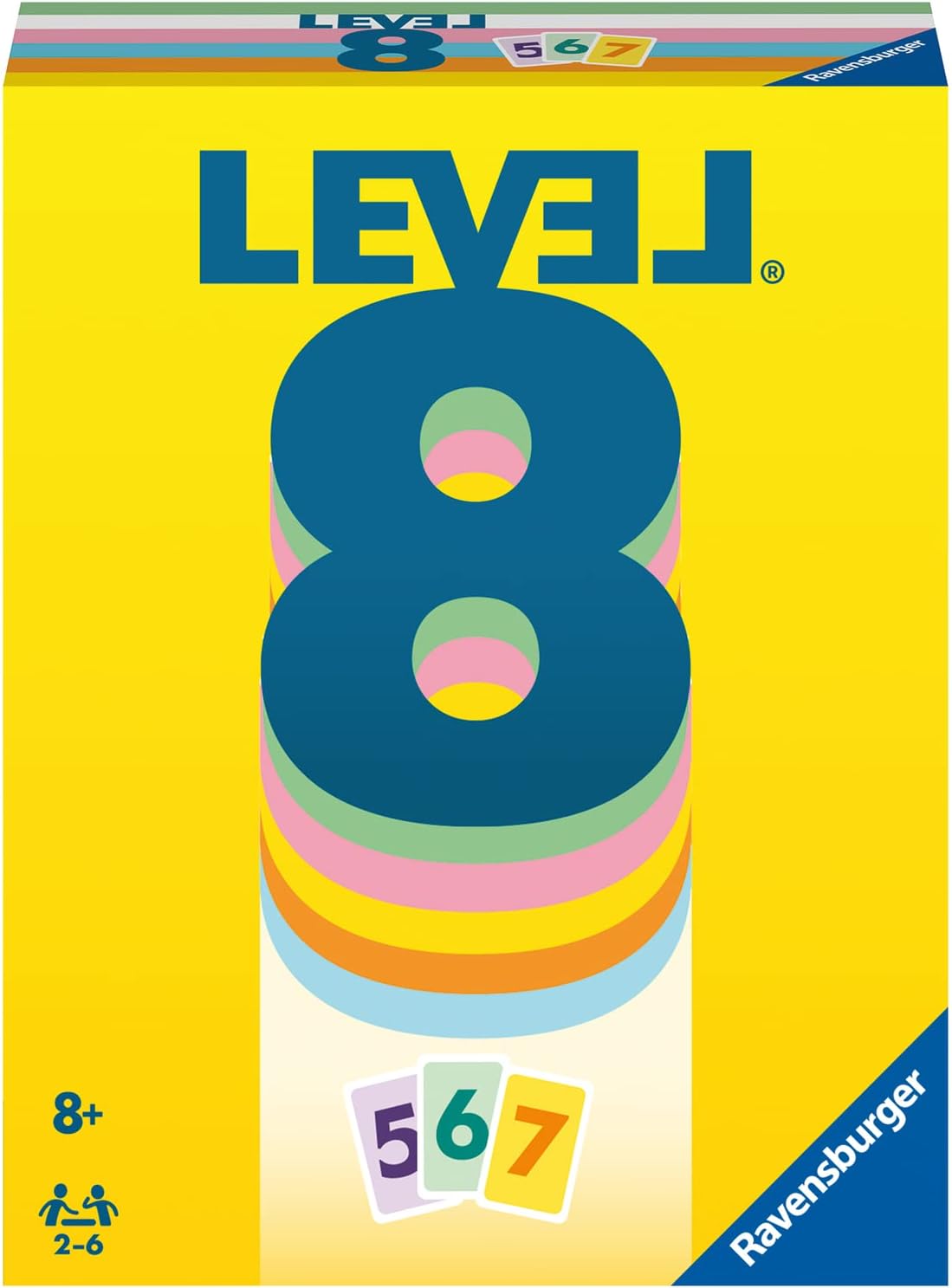 Ravensburger - Level 8 - Board Game - Card Game With Friends or Family - Fun Making Card Combinations - From 2 to 6 Players - From 8 Years Old - 20865 - French Version - Image 1