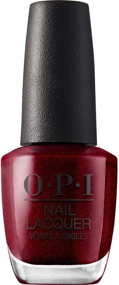 OPI Nail Lacquer - Vernis à ongles bordeaux, tenue jusqu'à 7 jours - 15ml