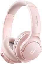 Soundcore Q20i Casque Bluetooth sans Fil reducteur de Bruit Hybride Active by Anker, Casque Over Ear, jusqu'à 40H d'autonomie en Mode ANC, Hi-Res Audio, Basses Profondes,Personnalisation Via App Rose - Image 1