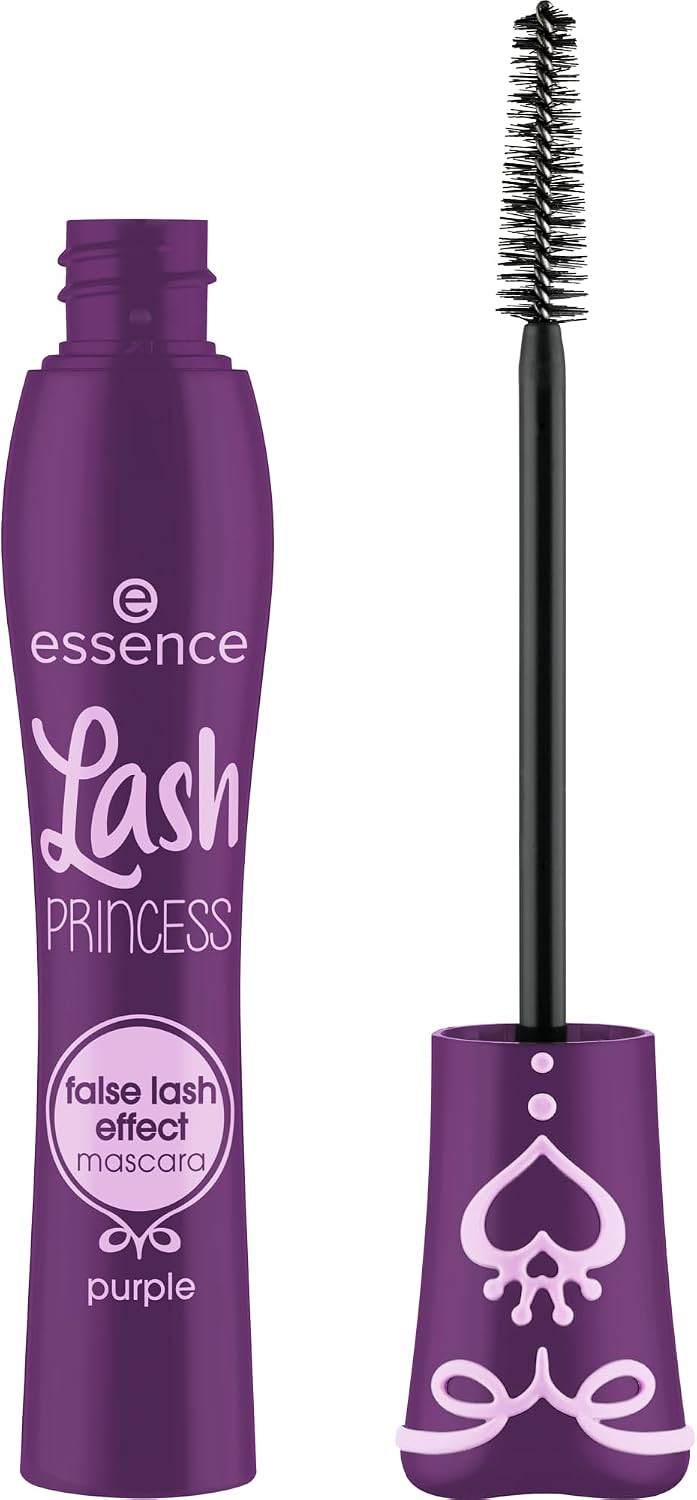 Essence Cosmetics Lash Princess False Lash Effect Mascara Effet Faux Cils Violet, Augmentant Le Volume, Effet Faux-Cils, Mettant en Valeur L'Oeil, Intense en Couleurs (12ml) - Image 1