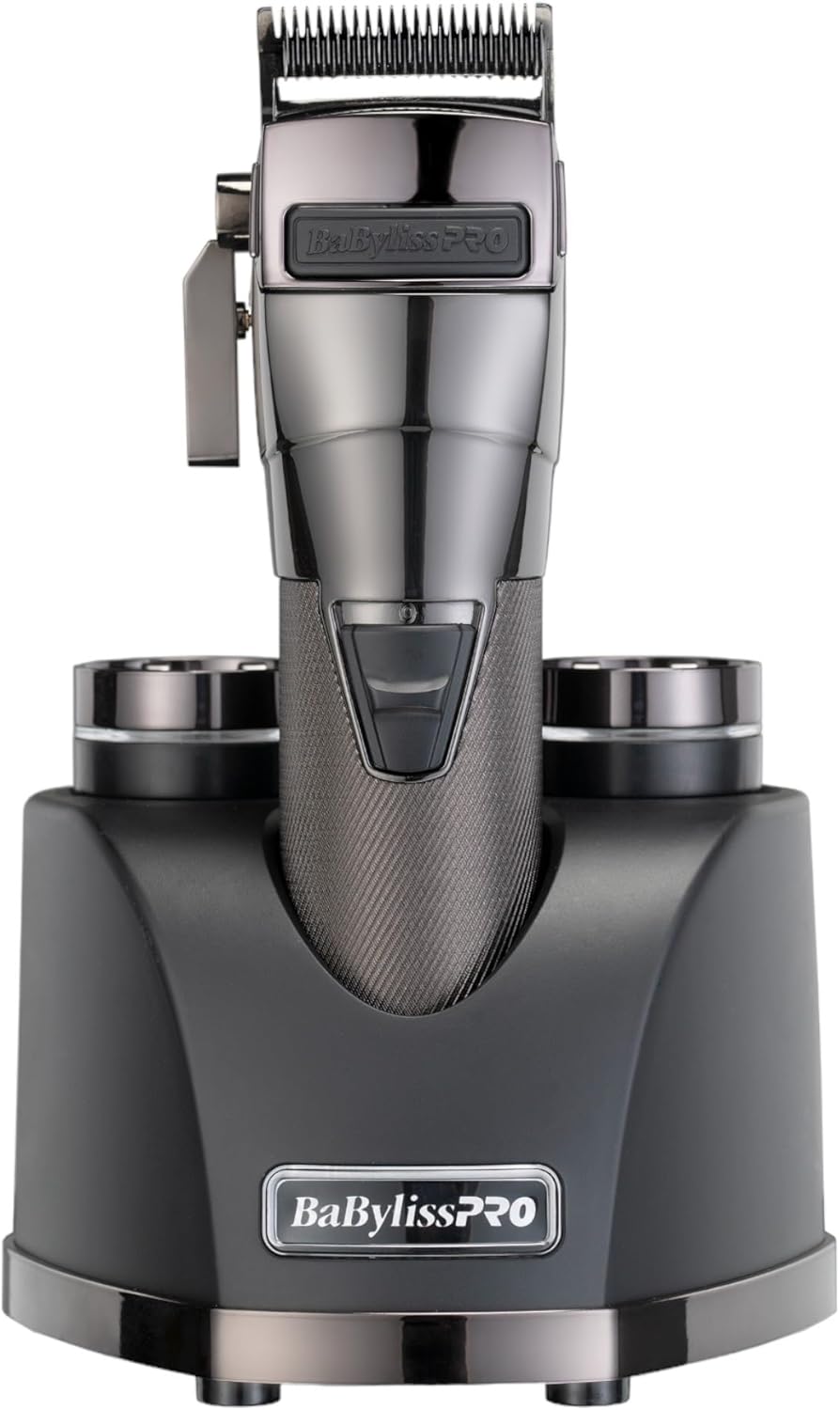Babyliss Pro Snap FX Tondeuse à cheveux, Tondeuse à cheveux professionnelle, Double batterie, Lames DLC, Sans fil pour salon, barbier et usage domestique - Image 1