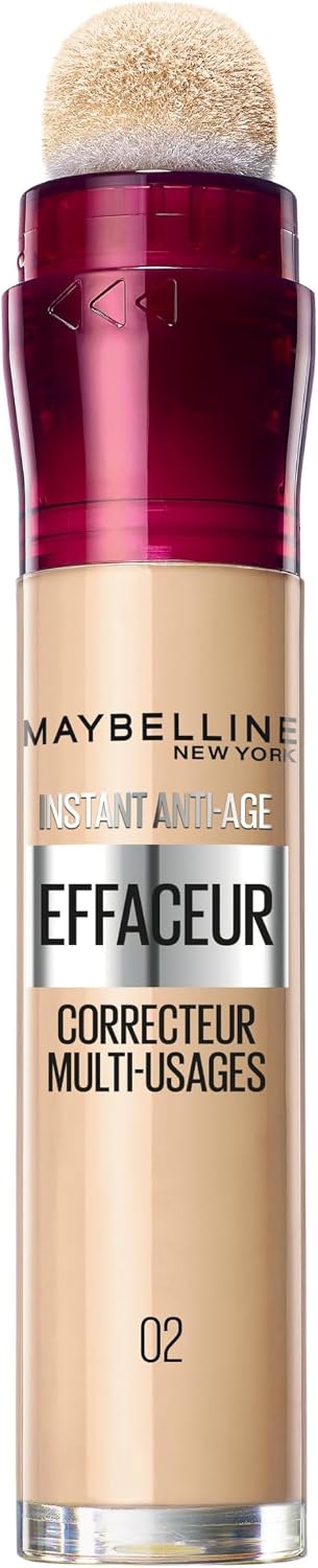 Maybelline New York - Instant Effaceur - Anti-cernes/Correcteur Fluide - Teinte : Beige Nu (02) - 6,8 ml - Image 1