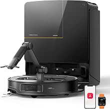 roborock Saros Z70 Robot Aspirateur 22 000Pa, Bras Mécanique OmniGrip, Châssis AdaptiLift, FlexiArm Riser, Système Autonome StarSight 2.0, Station Multifonctionnelle 4.0, 7,98cm Ultra-mince, APP/Vocal - Image 1