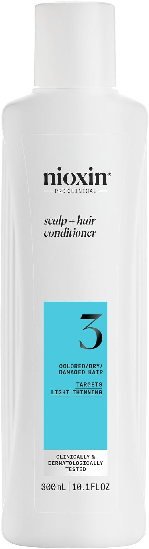Nioxin Sistema 3 Scalp + Hair Conditioner 300ml - Strengthening Conditioner for Damaged Hair - Image 1